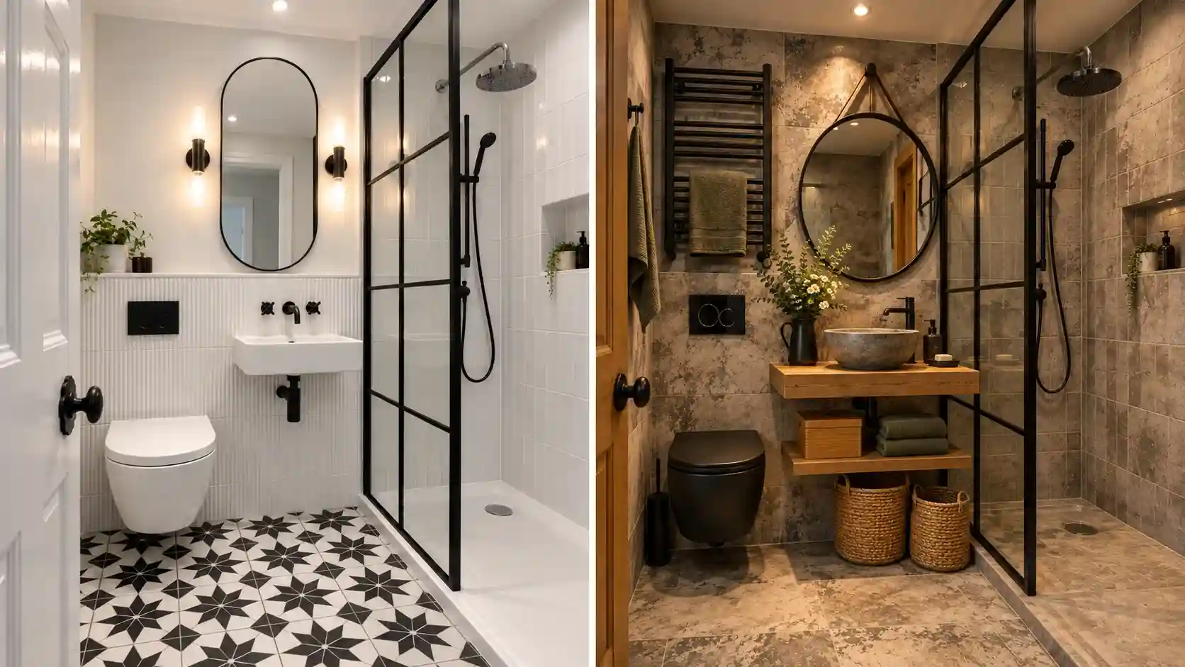 How to Choose a Tile Pattern That Makes a Small Bathroom Look Bigger